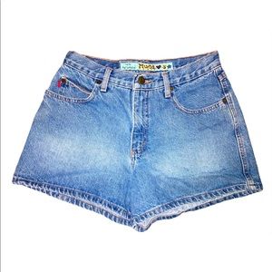 Vintage Denim Mom Jeans Shorts